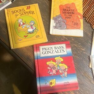 Jack Kent vintage 7- storybook collection